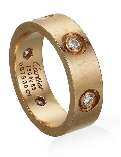 cartier love ring authentic|cartier love ring with diamond.